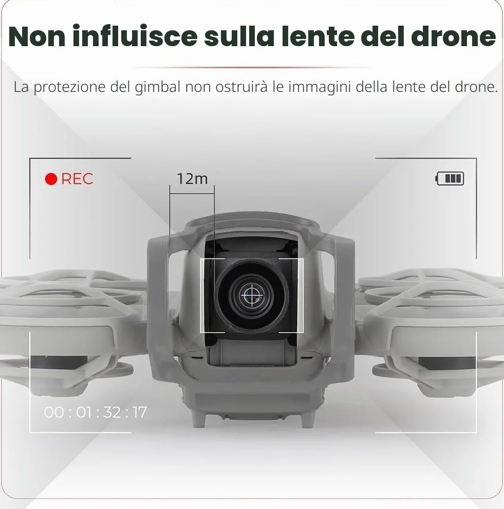 Protezione Gimbal DJI NEO, Paraurti Antigraffio Anti-Collisione per Droni