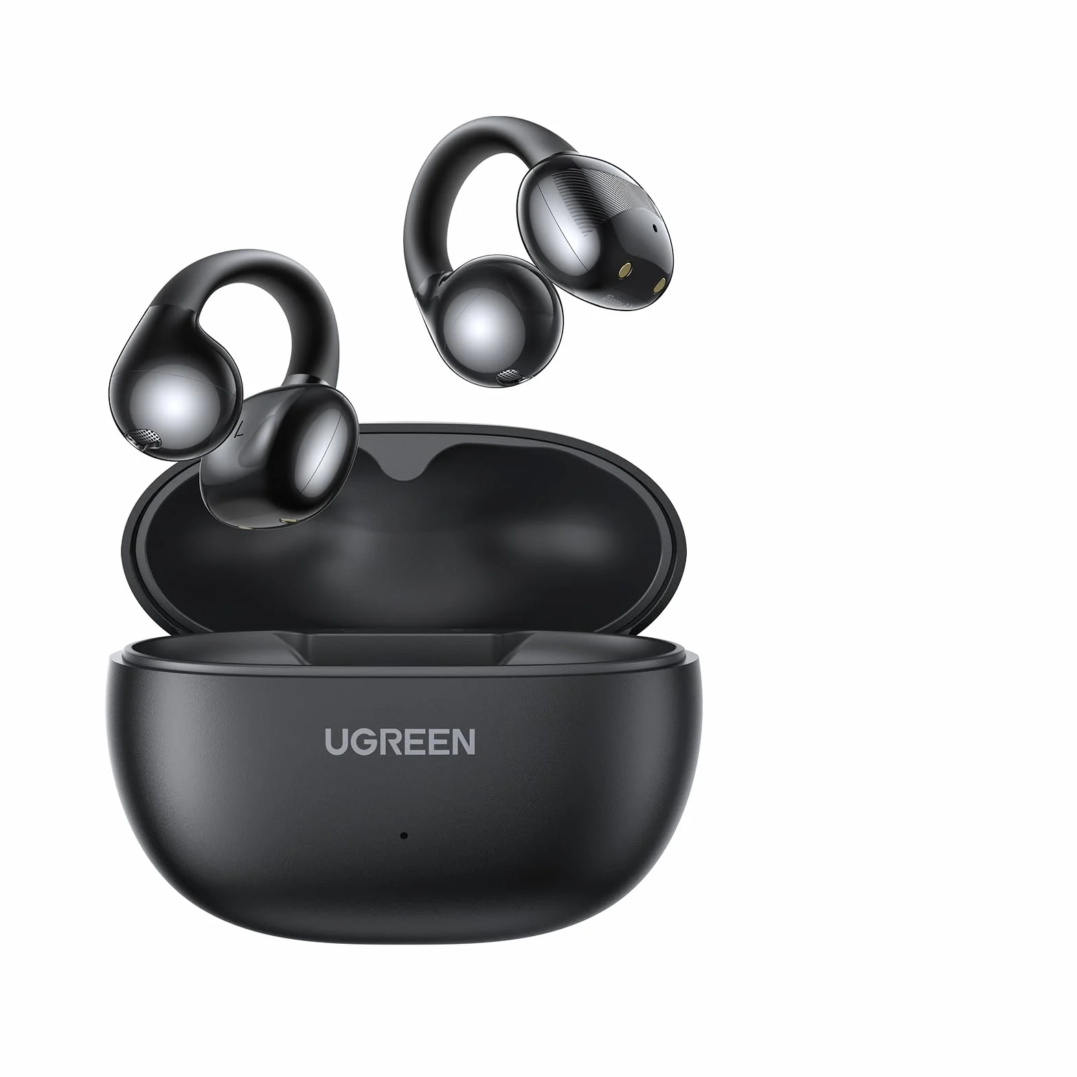 UGREEN HiTune S3 Cuffie Bluetooth 5.4 Sport con Clip Aperta ENC Hi-Fi Stereo 30H Autonomia IPX5 Impermeabile Nero