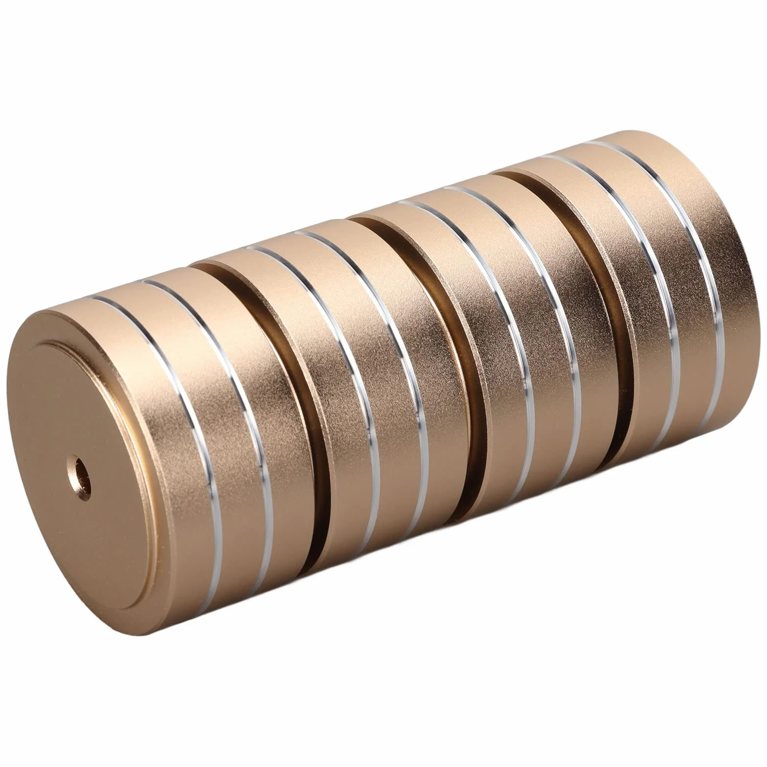 Piedini di Isolamento per Altoparlanti 40x20mm Alluminio Gomma Antiscivolo 4 Pezzi