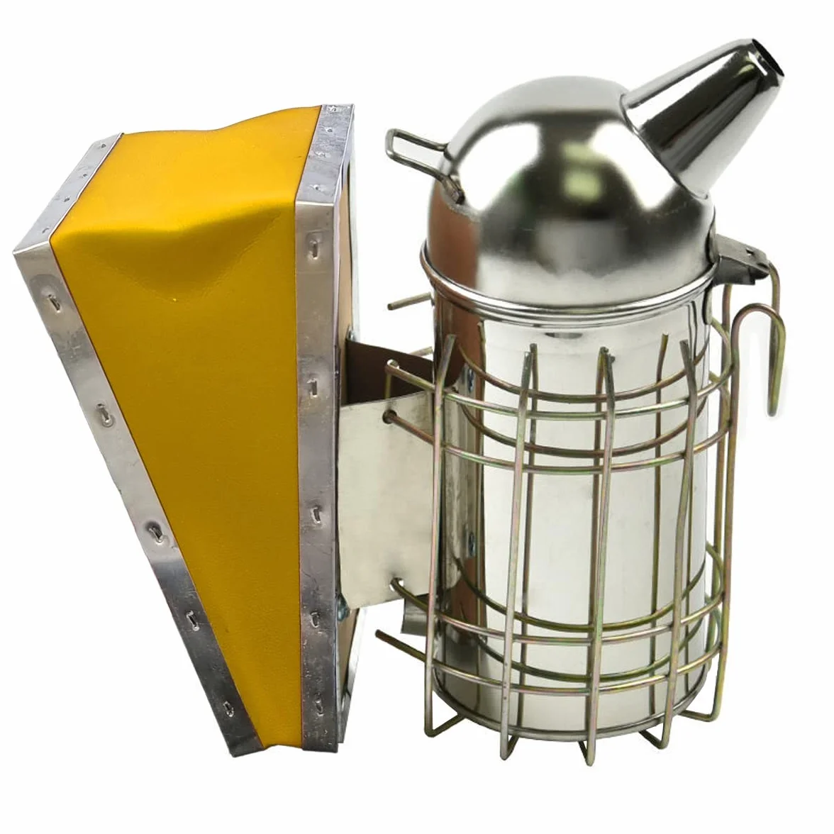 Affumicatore inox BeePro con protezione ø 8 cm.