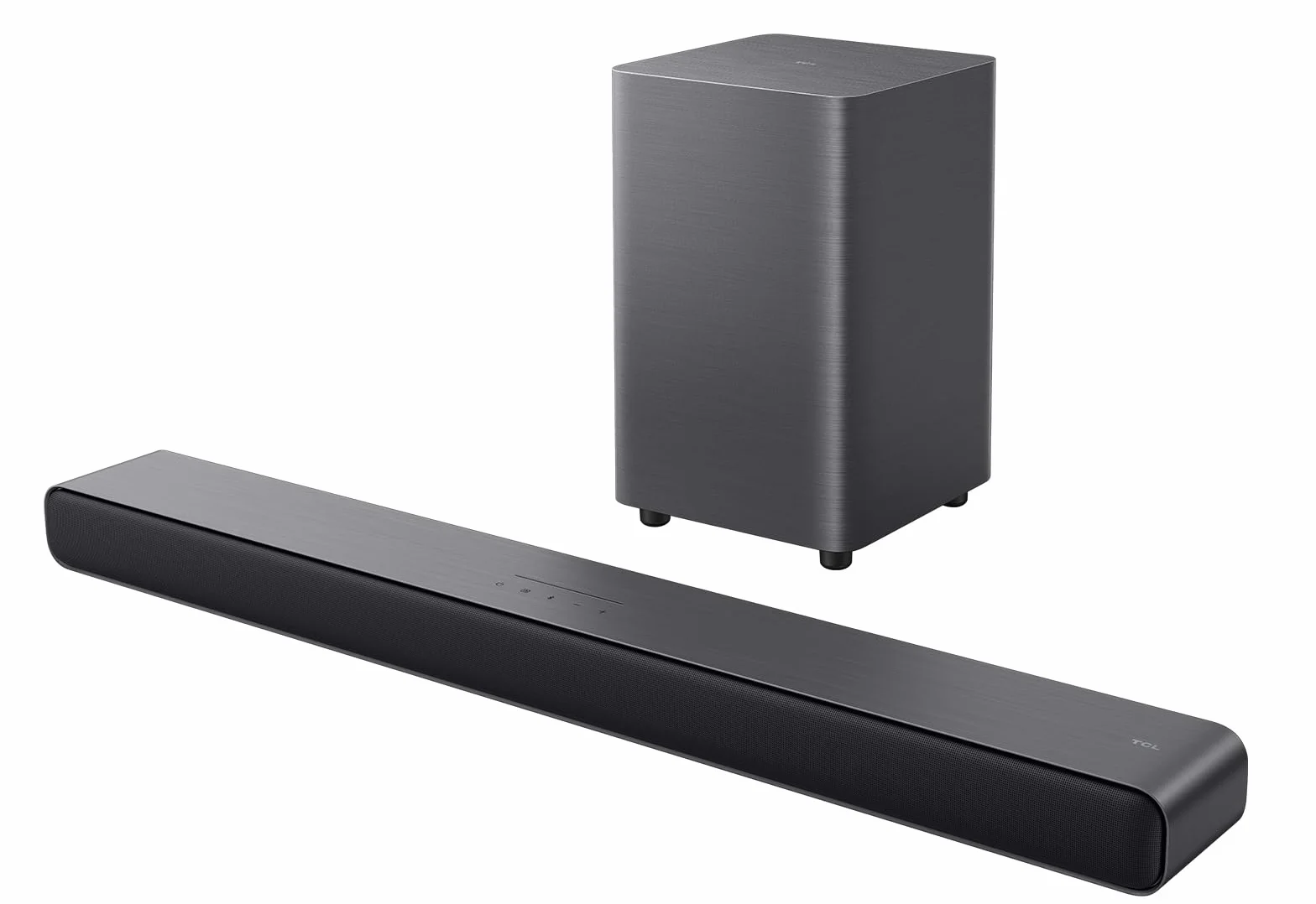 TCL S55HE Soundbar 2.1 220W Dolby Atmos DTS Virtual:X wireless subwoofer Bluetooth 5.3 HDMI eARC