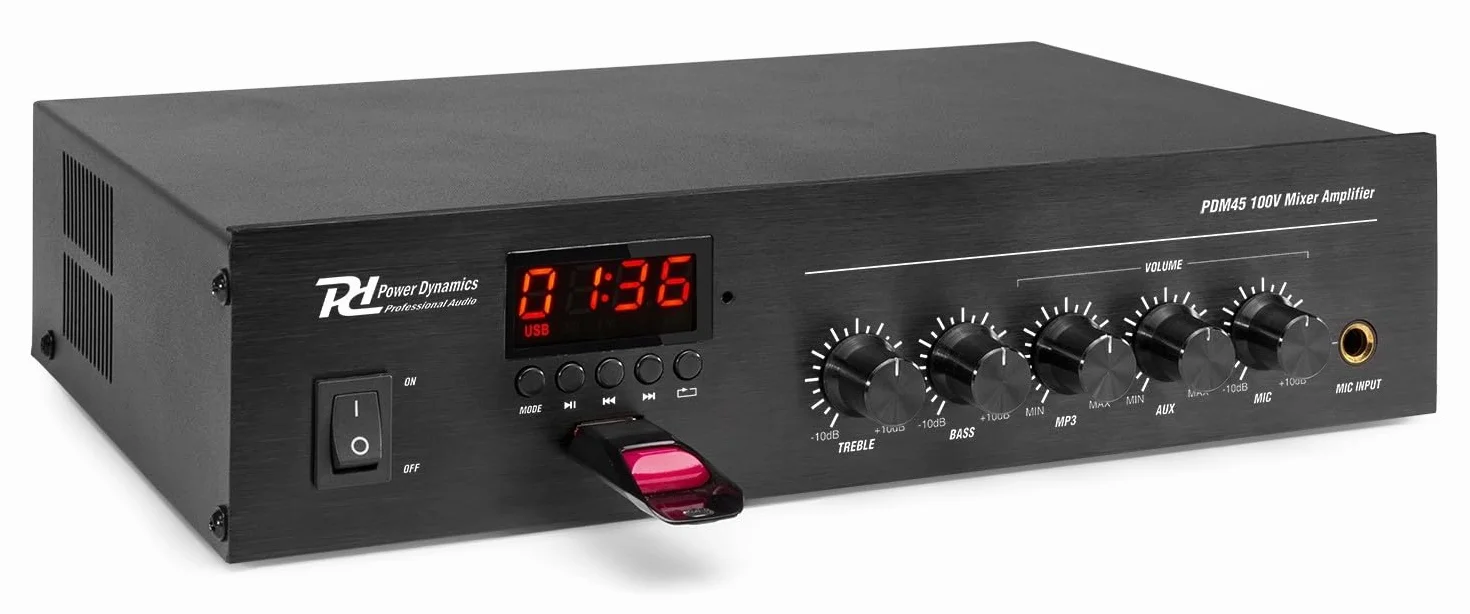 Impianto Audio da Giardino IPX5 Amplificatore 4 Casse