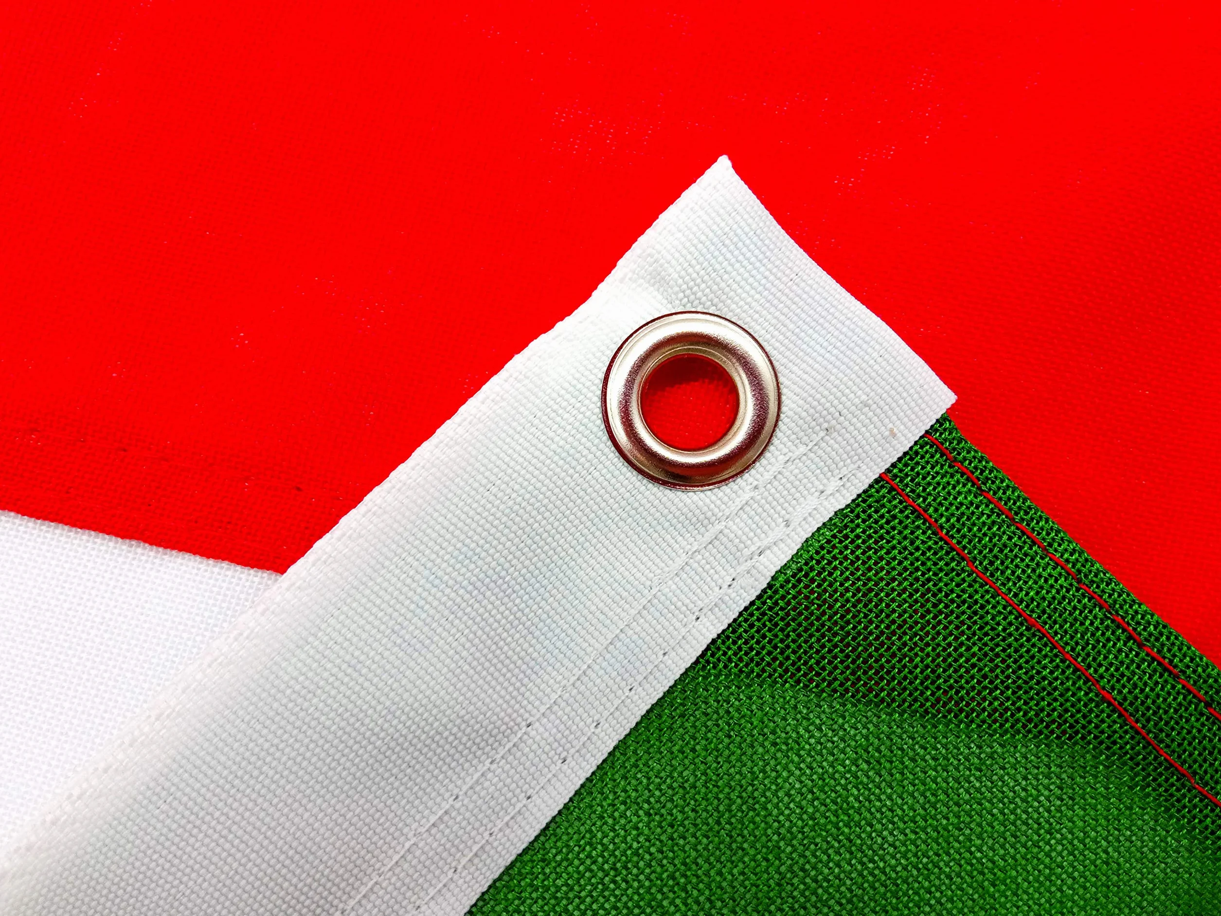 Bandiera Italiana 100x150 cm 160 g/m² con occhielli, bandiera Italia per uso esterno