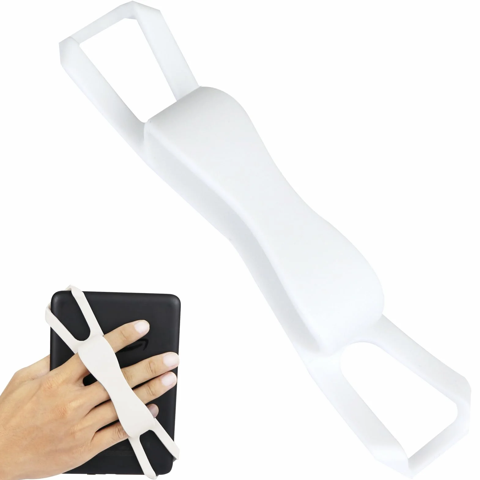 ZhaoCo Antiscivolo Supporto Universale in Silicone per Impugnatura Dita per Kindle 6-8" eReader Fire Tablet Kobo Voyaga Lenovo Sony
