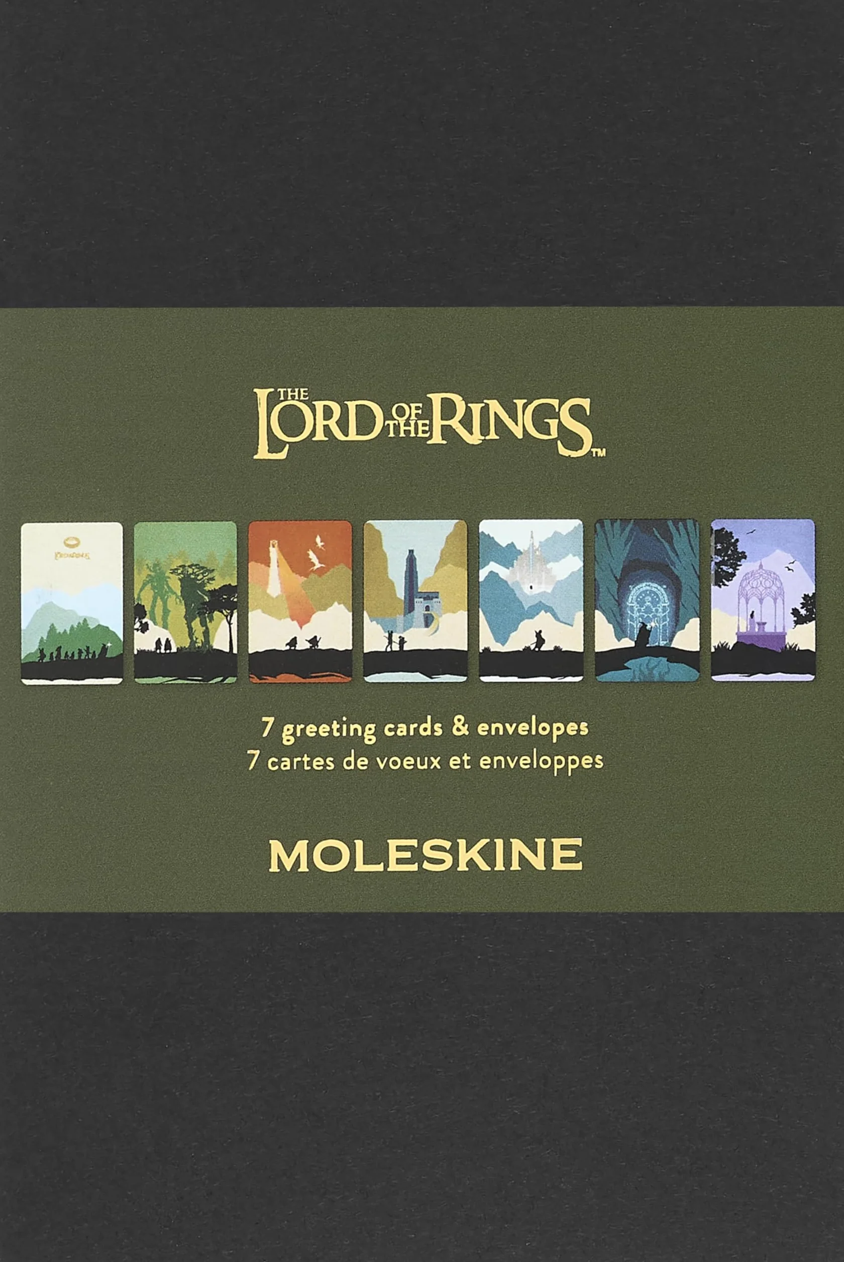 Moleskine Der Herr der Ringe Postkarten 7er-Set