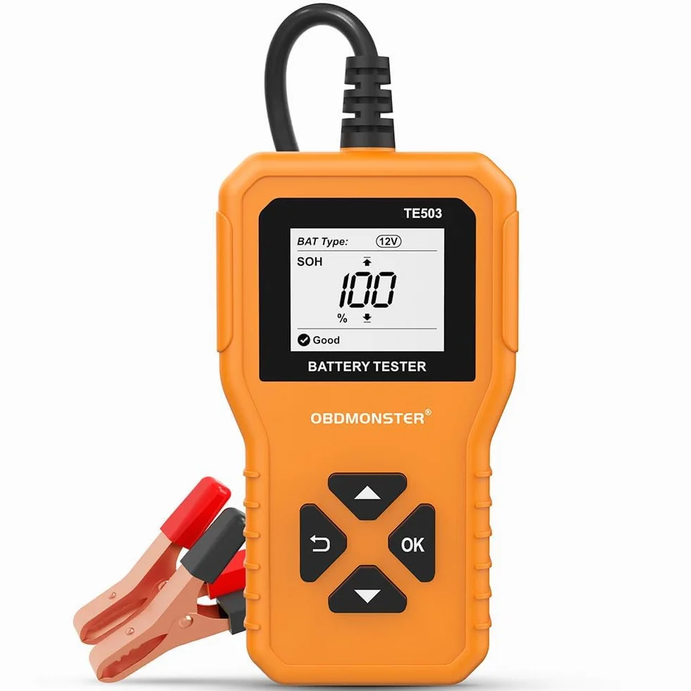 Tester Batteria Auto 6V/12V/24V Professionale 100-2000CCA 2-220Ah Digitale