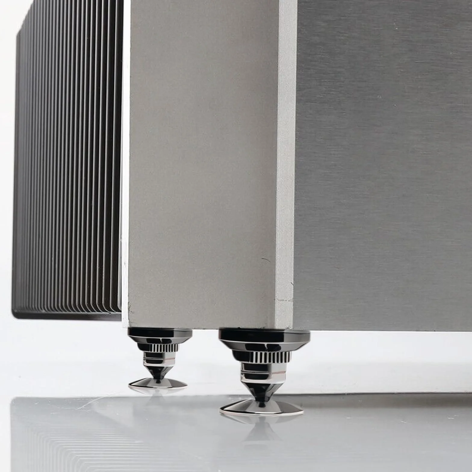 Punte per subwoofer altoparlante antiscivolo 8 tappetini 4 cuscinetti supporto anti-vibrazione HiFi