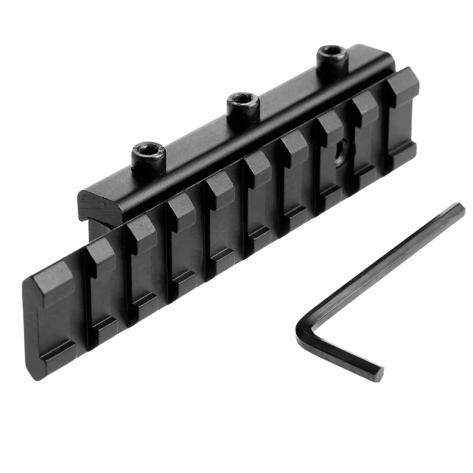 Dophee Adattatore per Mirino 11mm a 20mm Picatinny Nero Tiro a Segno