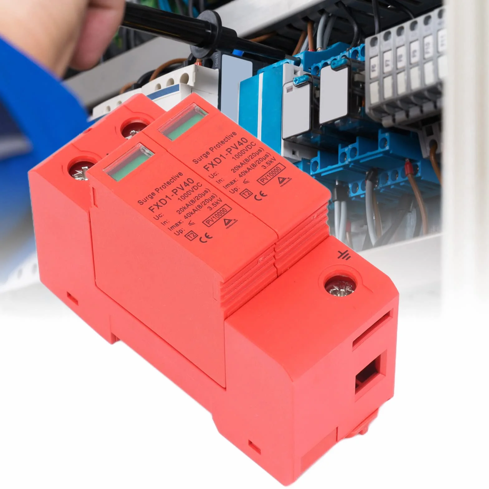 Dispositivi di Protezione SPD Fotovoltaico DC 40KA 20KA 1000V
