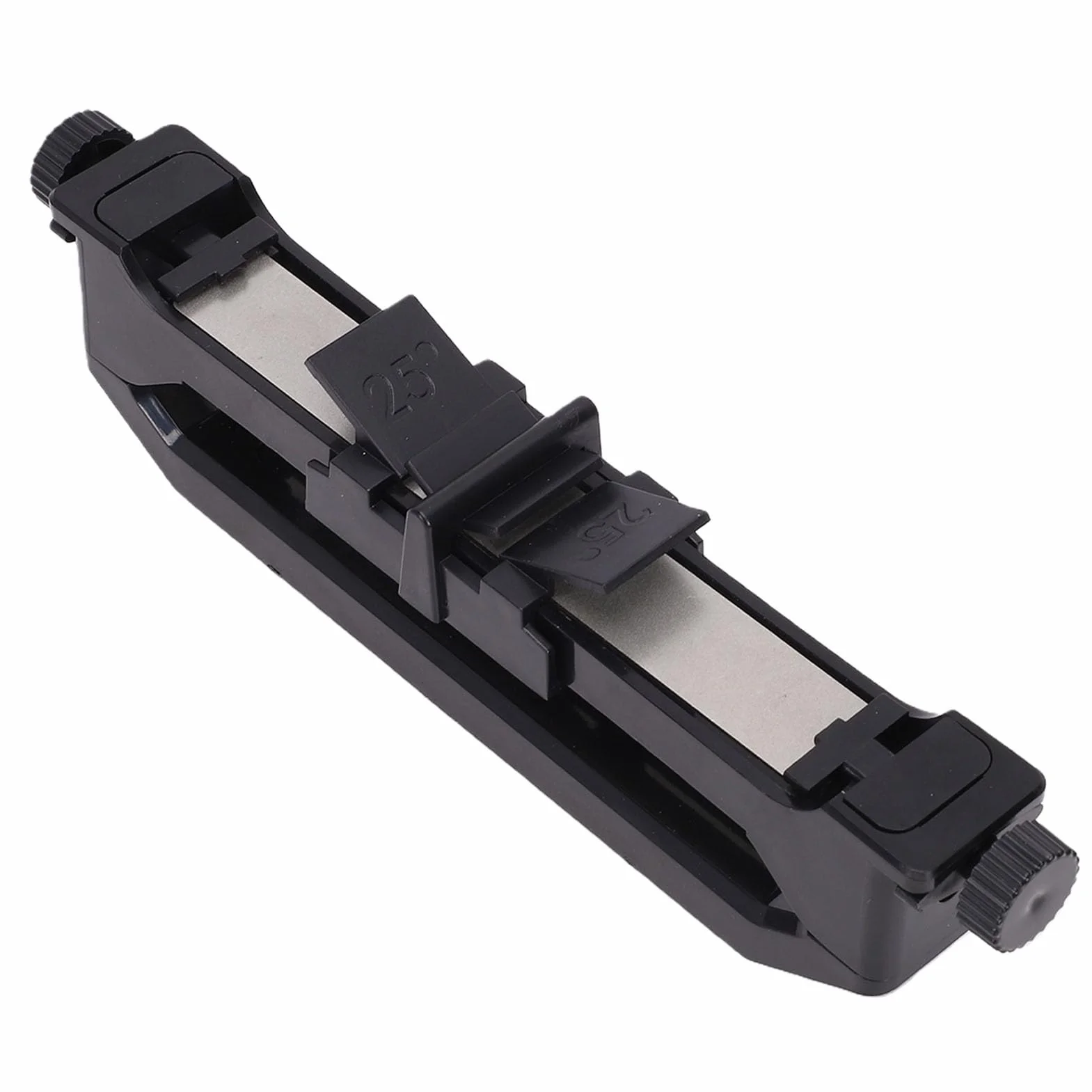SUNGOOYUE Affilacoltelli Wicked Edge, Plastica Lavorata a CNC e Struttura in Carborundum per Coltelli, Forbici e Lame da Esterno Nan (800 1000 1500 2000 Grana)