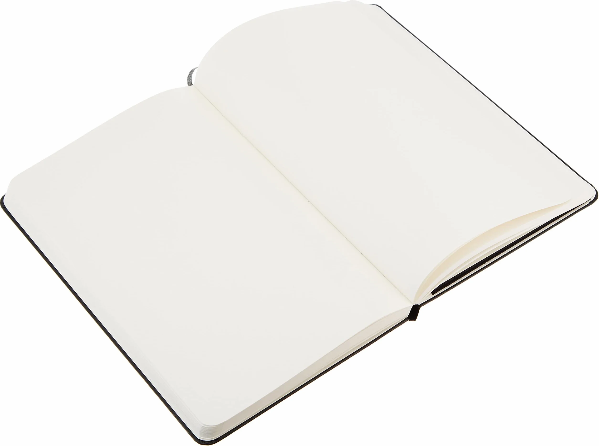 Amazon Basics Taccuino Classico A5 Senza Righe Nero