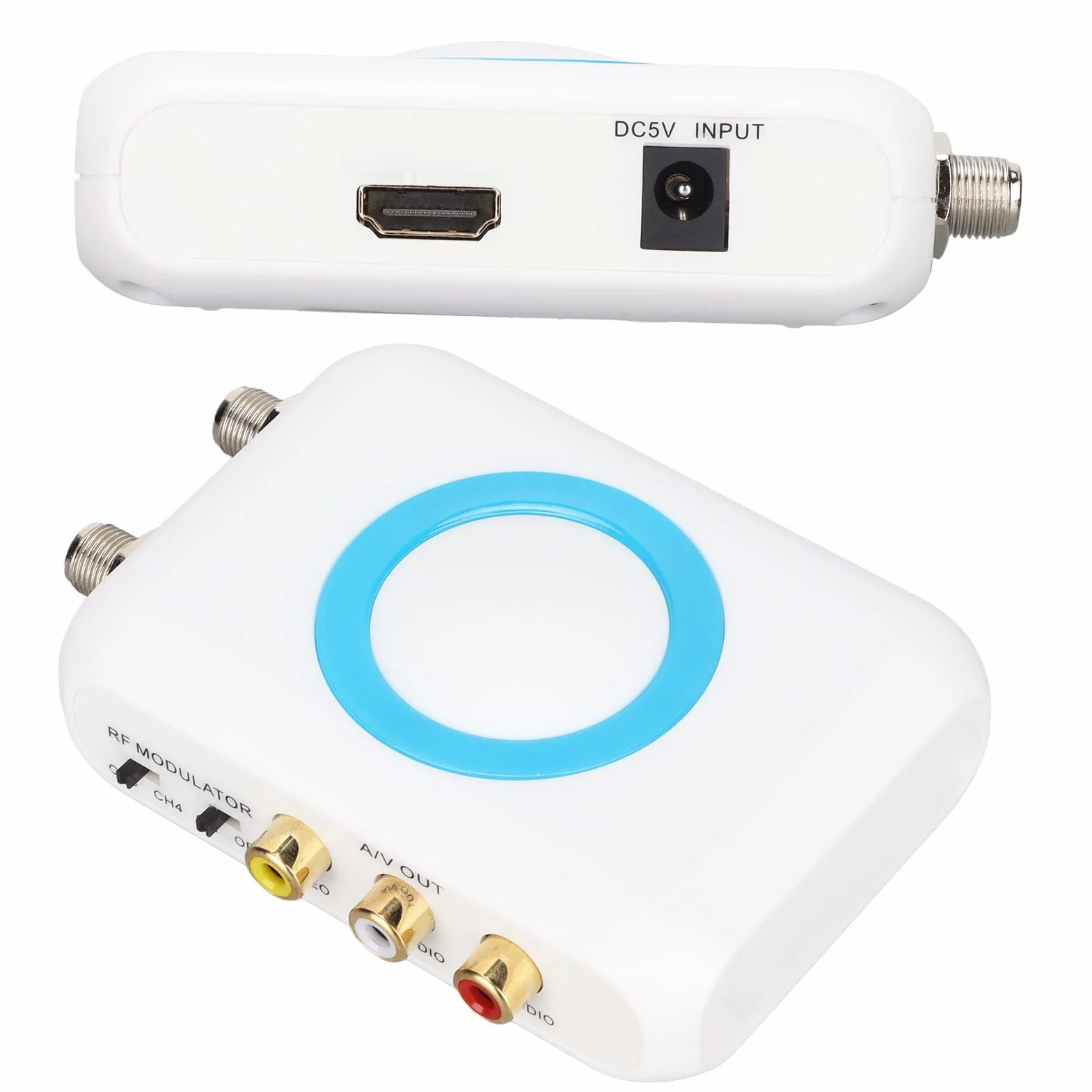 Modulatore RF HDMI 1080P Convertitore Video Standard Pal/NTSC CATV per TV