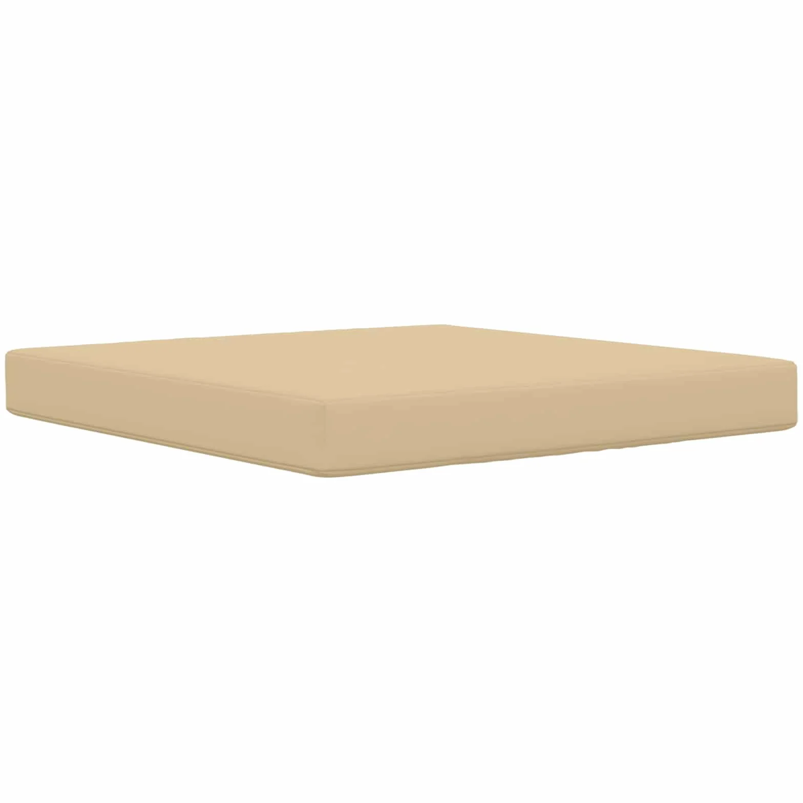 vidaXL Cuscino per Divano da Esterno 2 PCS Beige Poliestere Antifading