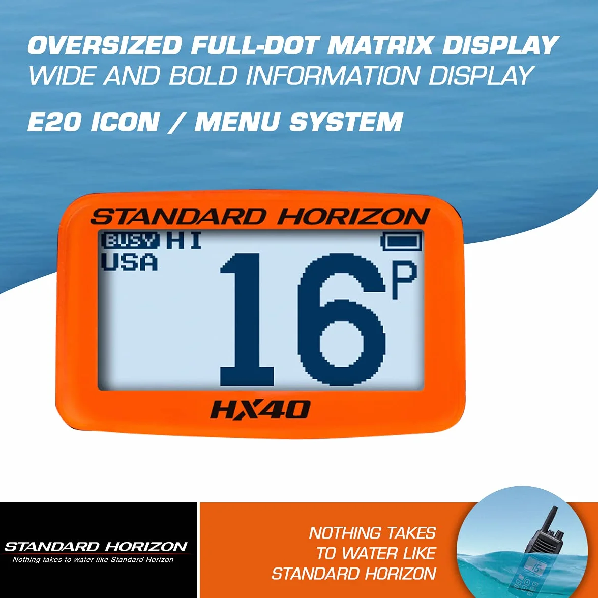 Standard Horizon HX40E