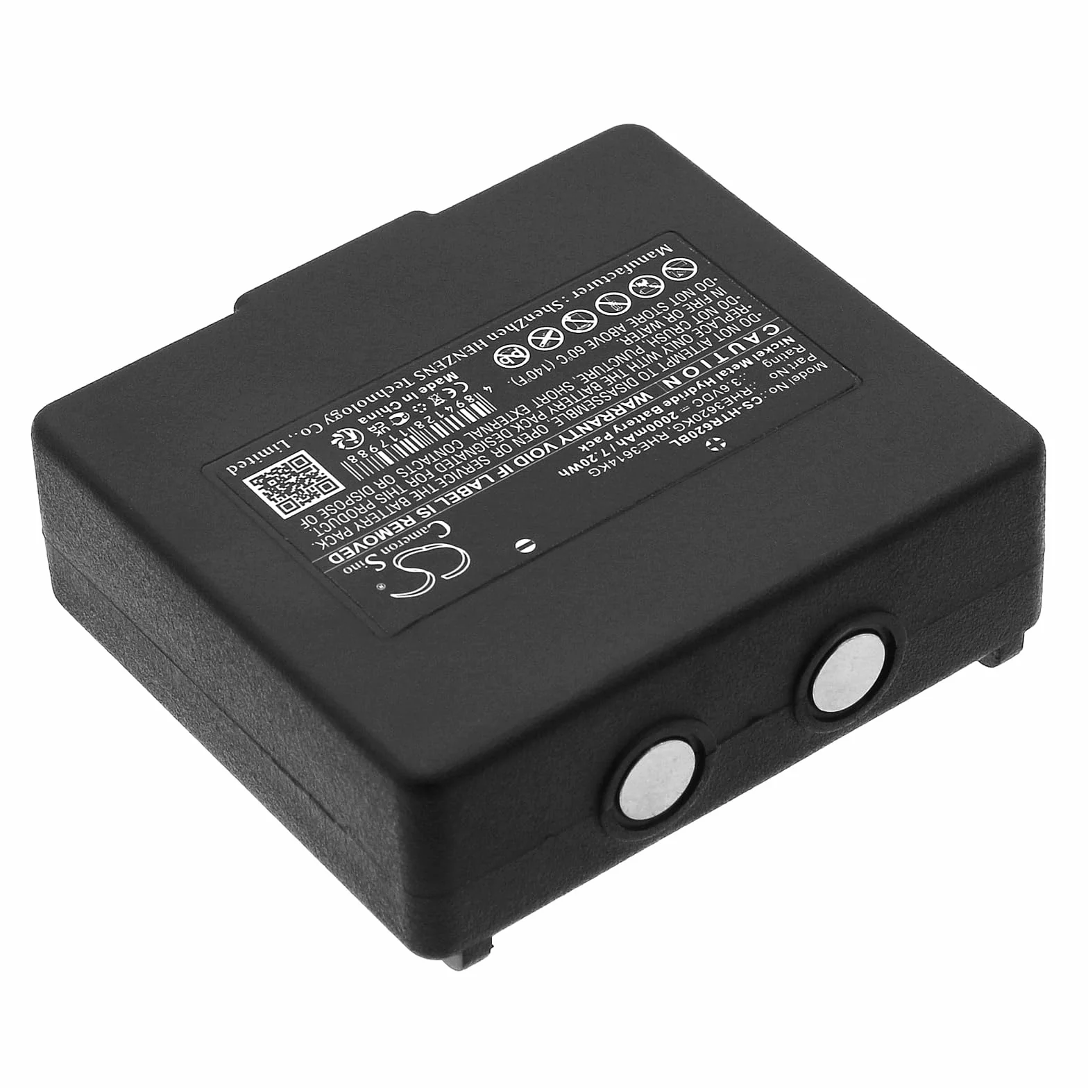 TECHTEK Batterie 2000mAh do Hetronic CS 434, ERGO, EURO, NOVA