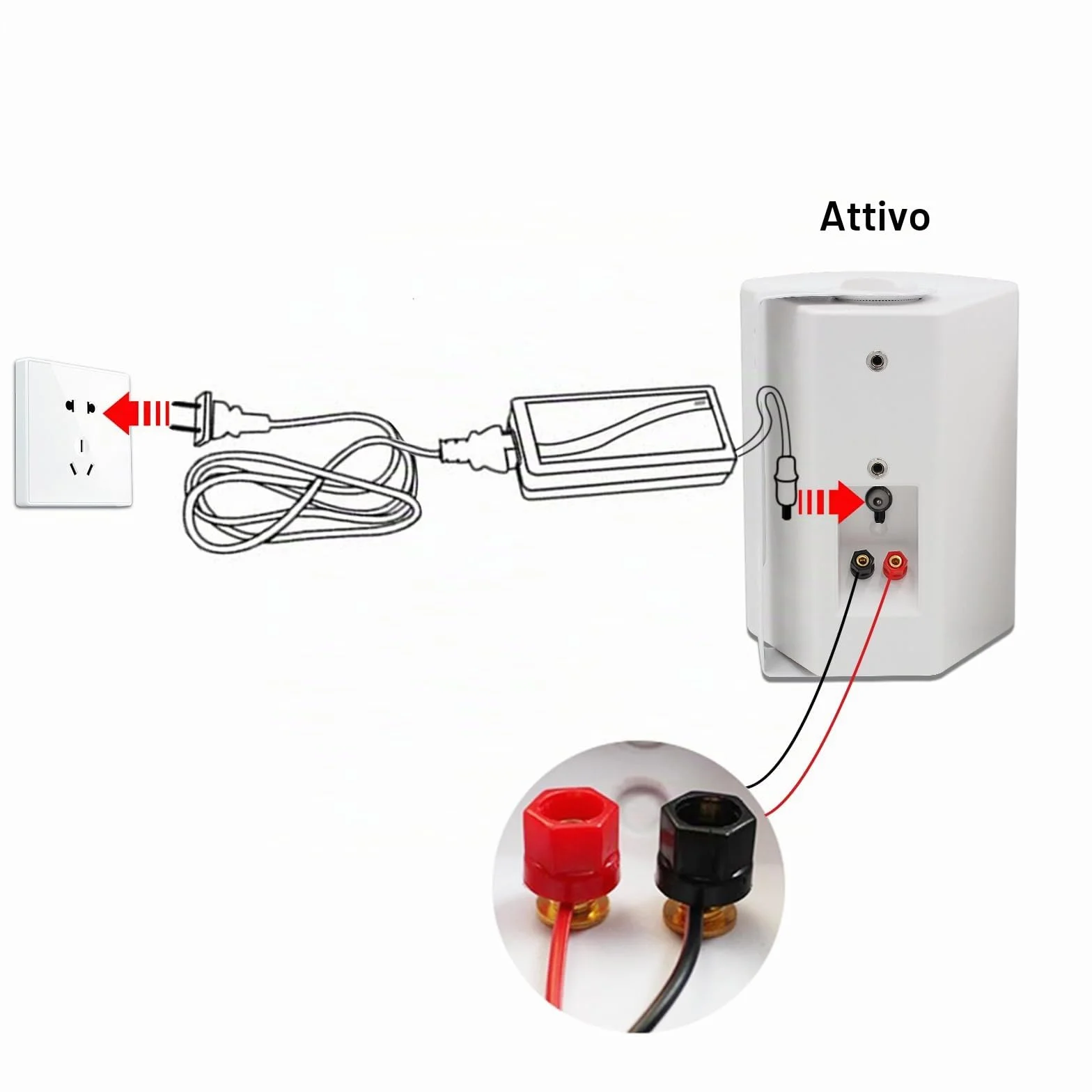 Herdio 5,25 pollici 300 Watt altoparlanti esterni Bluetooth