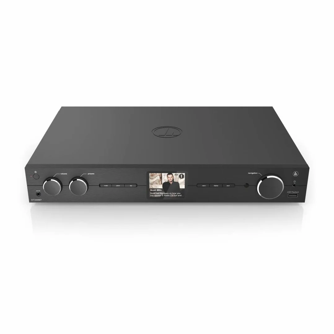 Hama Sintonizzatore HiFi DIT2006BT con radio Internet, DAB/DAB+, Bluetooth
