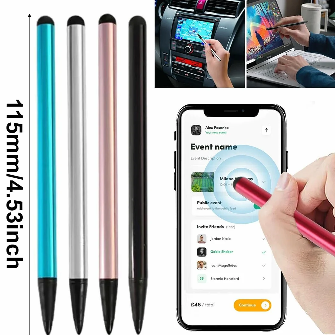 Penne Stilo Capacitive Universali per Touch Screen per Tablet iPhone iPad Samsung Galaxy