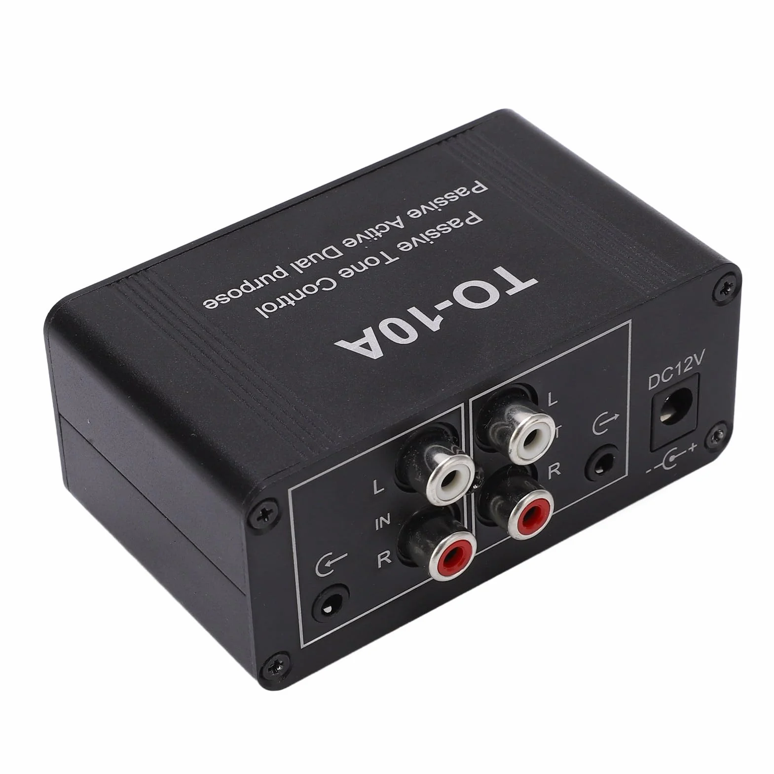 Mini Preamplificatore Audio Stereo NE5532 DC 12V Amplificatore per Cuffie