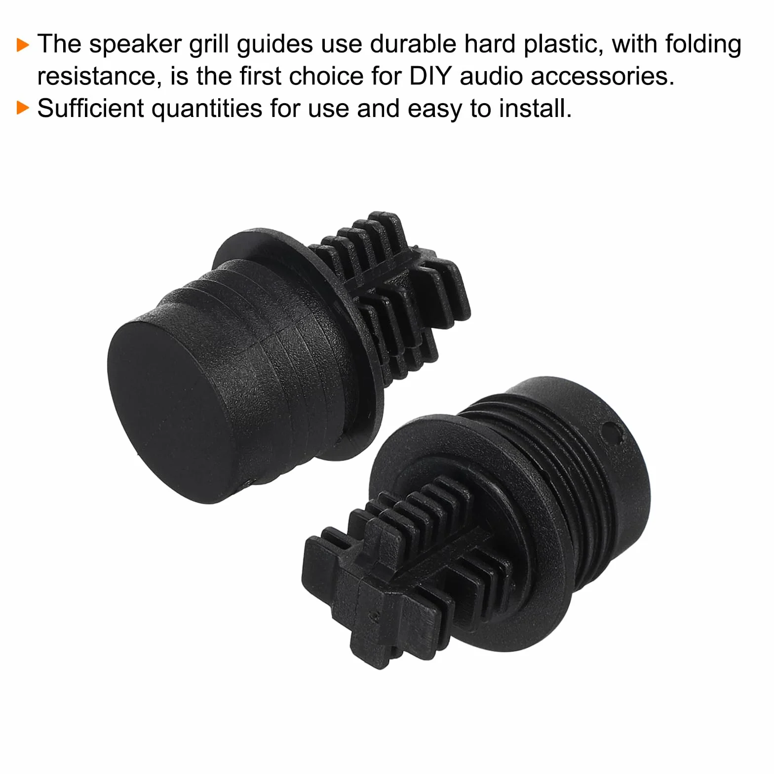 QUARKZMAN Griglia Altoparlante in Plastica a Sfera 12mm 16pz