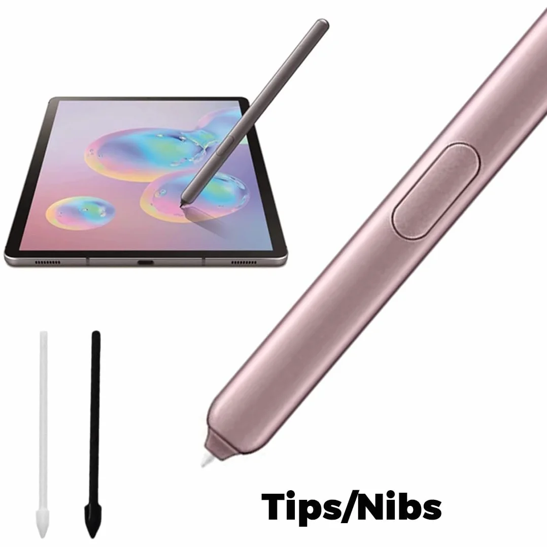Punte di Ricambio Standard per S Pen con Pinzetta per Galaxy Tab S6 Lite/S7 Fe/S9+ Plus/S9 Fe+ Plus/S9 FE/S9/S9 Ultra/S8 Ultra/S8+ Plus/S8, 20 Pezzi