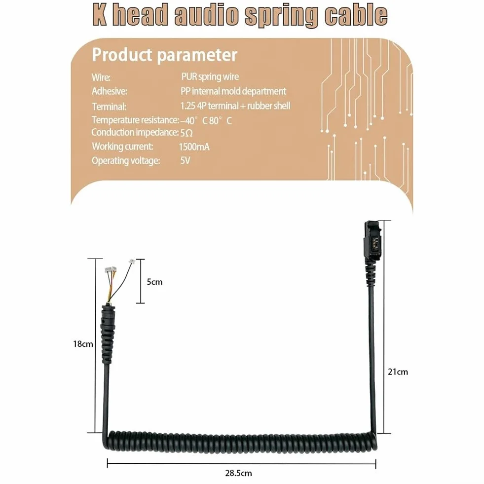 Microfono altoparlante antiurto per Motorola XPR3300 XPR3500 DP2000 DP2400 DP2600 DP3441 MTP3000