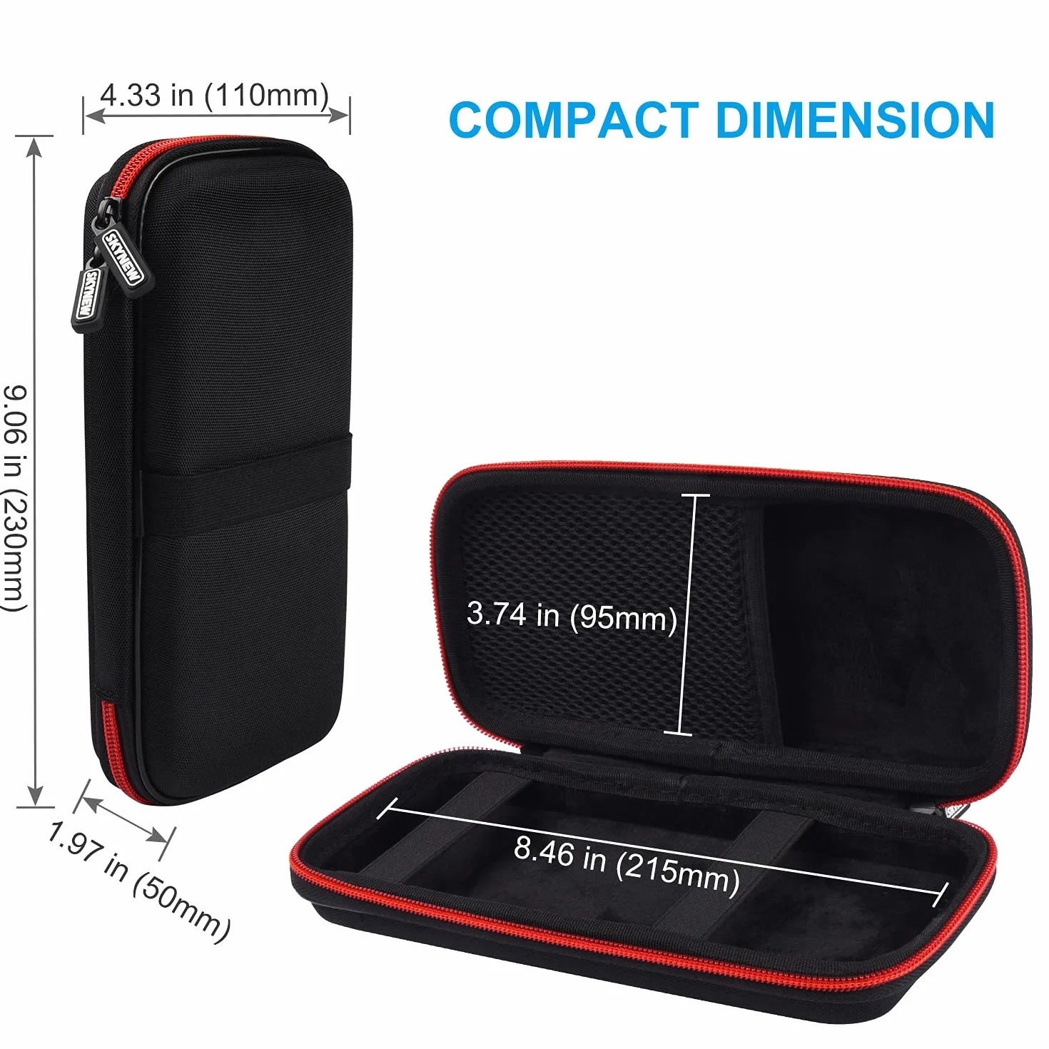 Custodia per powerbank compatibile con Anker PowerCore 26800, RAVPower 26800, Nero