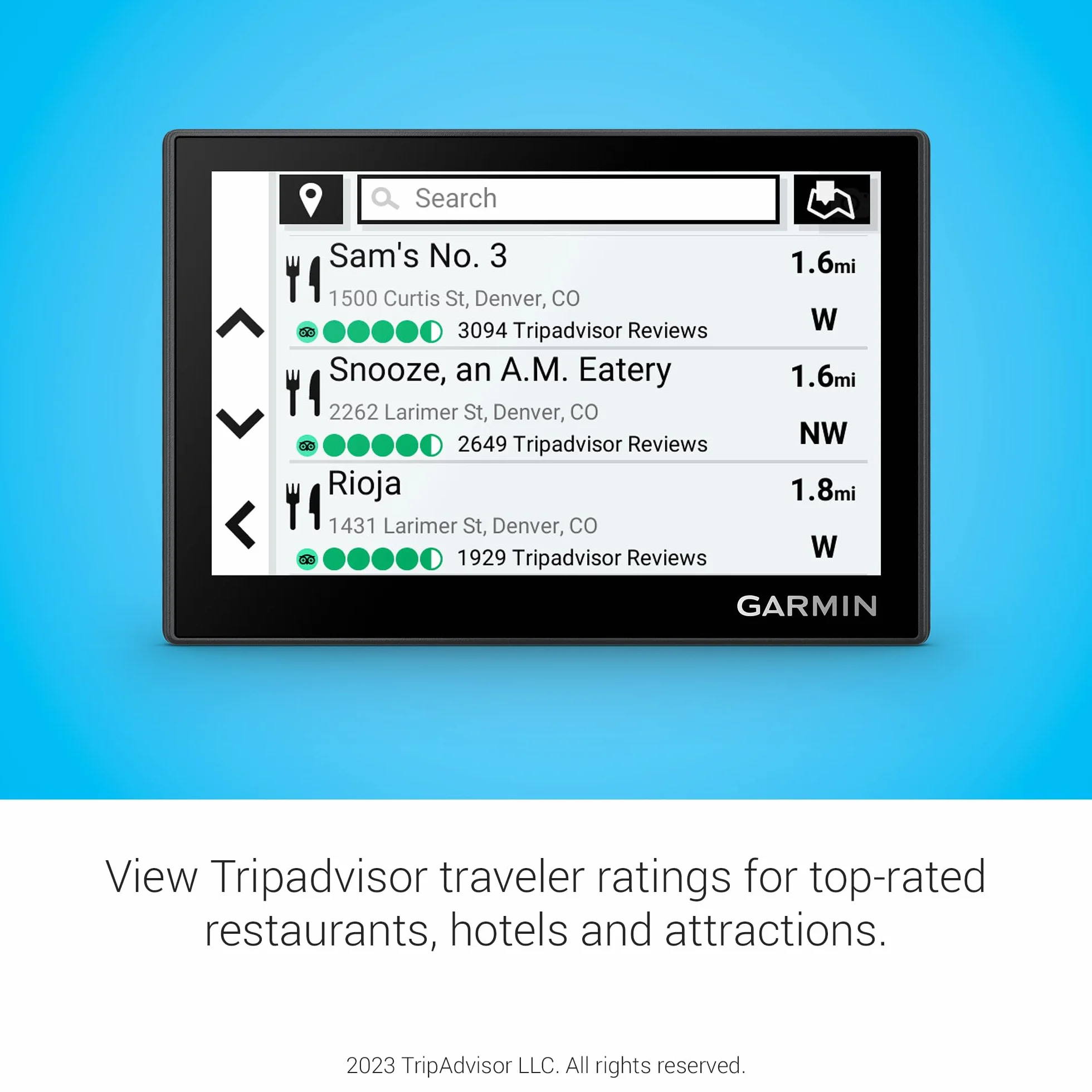 Garmin Drive 53 Navigatore Satellitare Auto Touchscreen 5" Traffico Reale Mappa Europa Aggiornamenti Wi-Fi