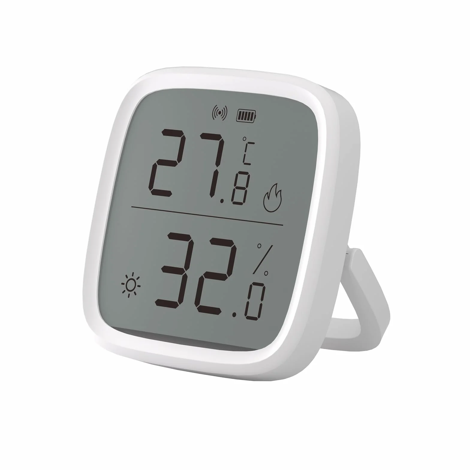 SONOFF SNZB-02D Mini sensore di temperatura e umidità ZigBee, termometro igrometro per interni con display LCD