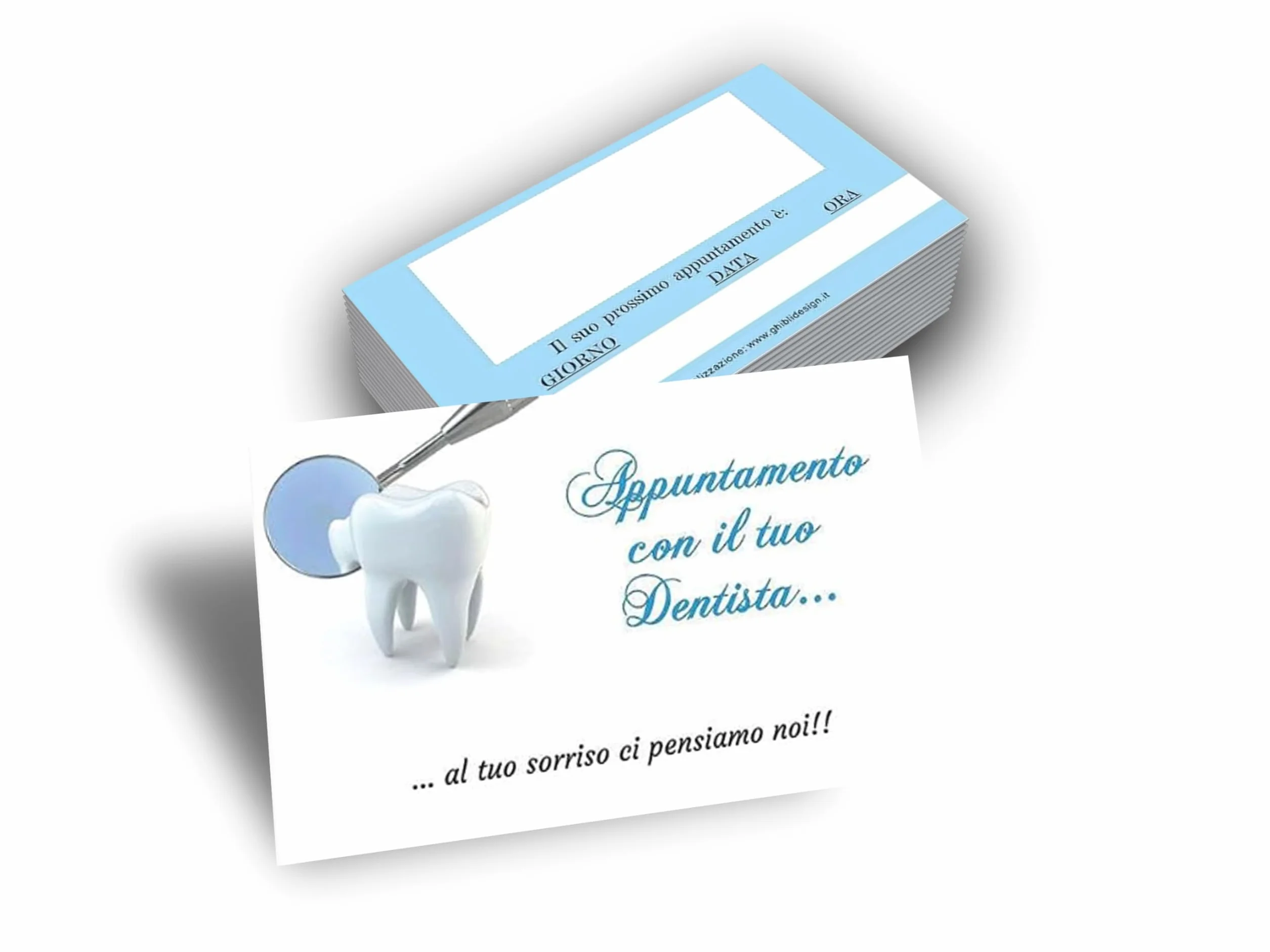 Biglietti per Appuntamenti Dentista 50-500 pezzi Promemoria Studio Odontoiatrico Tessere Tabella Appuntamenti 250