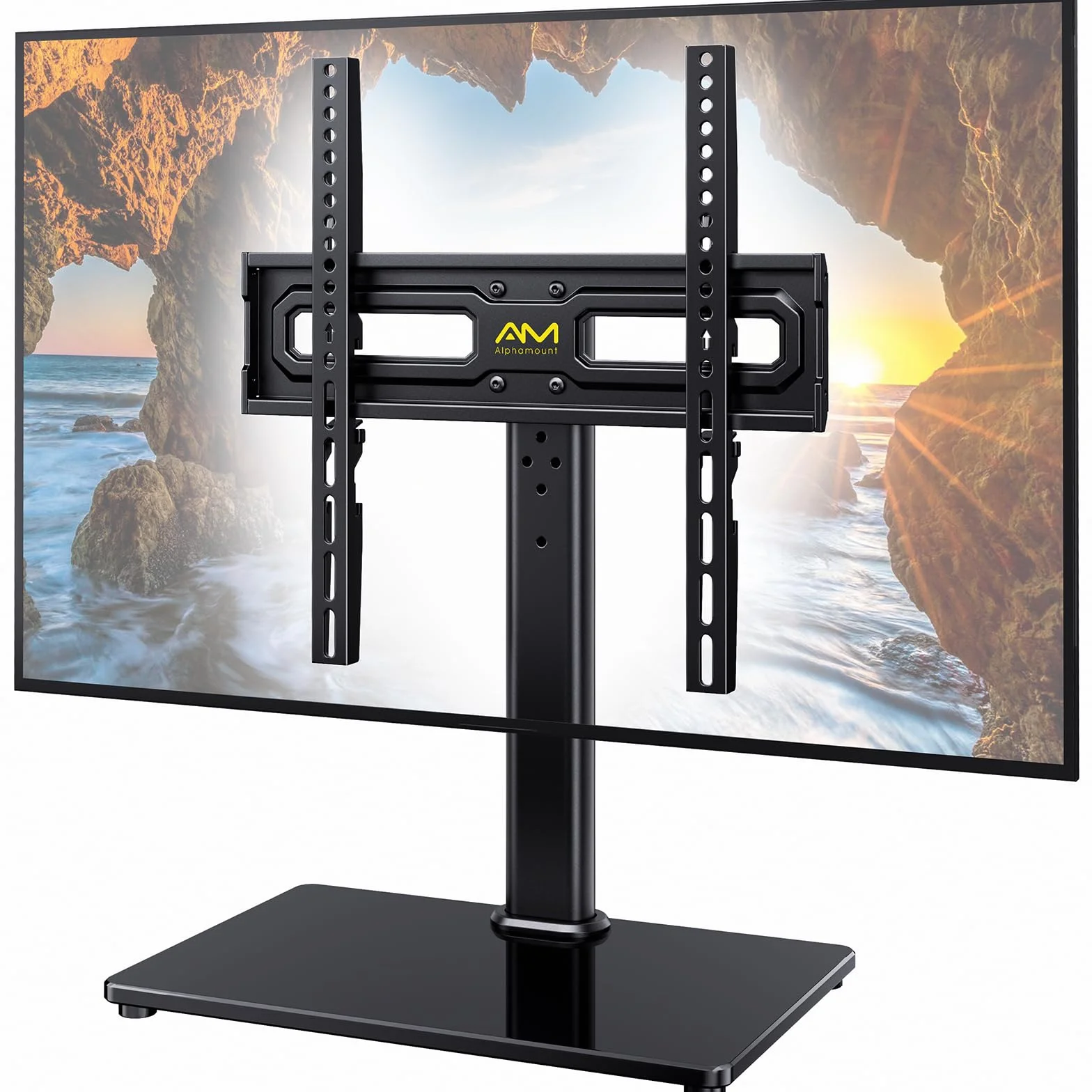 AM alphamount Supporto universale per TV girevole 24-60 pollici VESA 400x400 mm 45kg