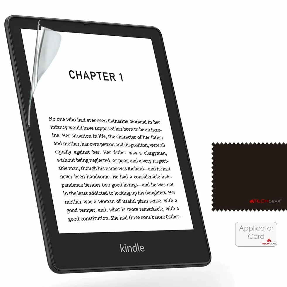 TECHGEAR Pellicola protettiva per Amazon Kindle Paperwhite 5 / Paperwhite Signature / Paperwhite Kids 6,8" (2021/11a generazione)