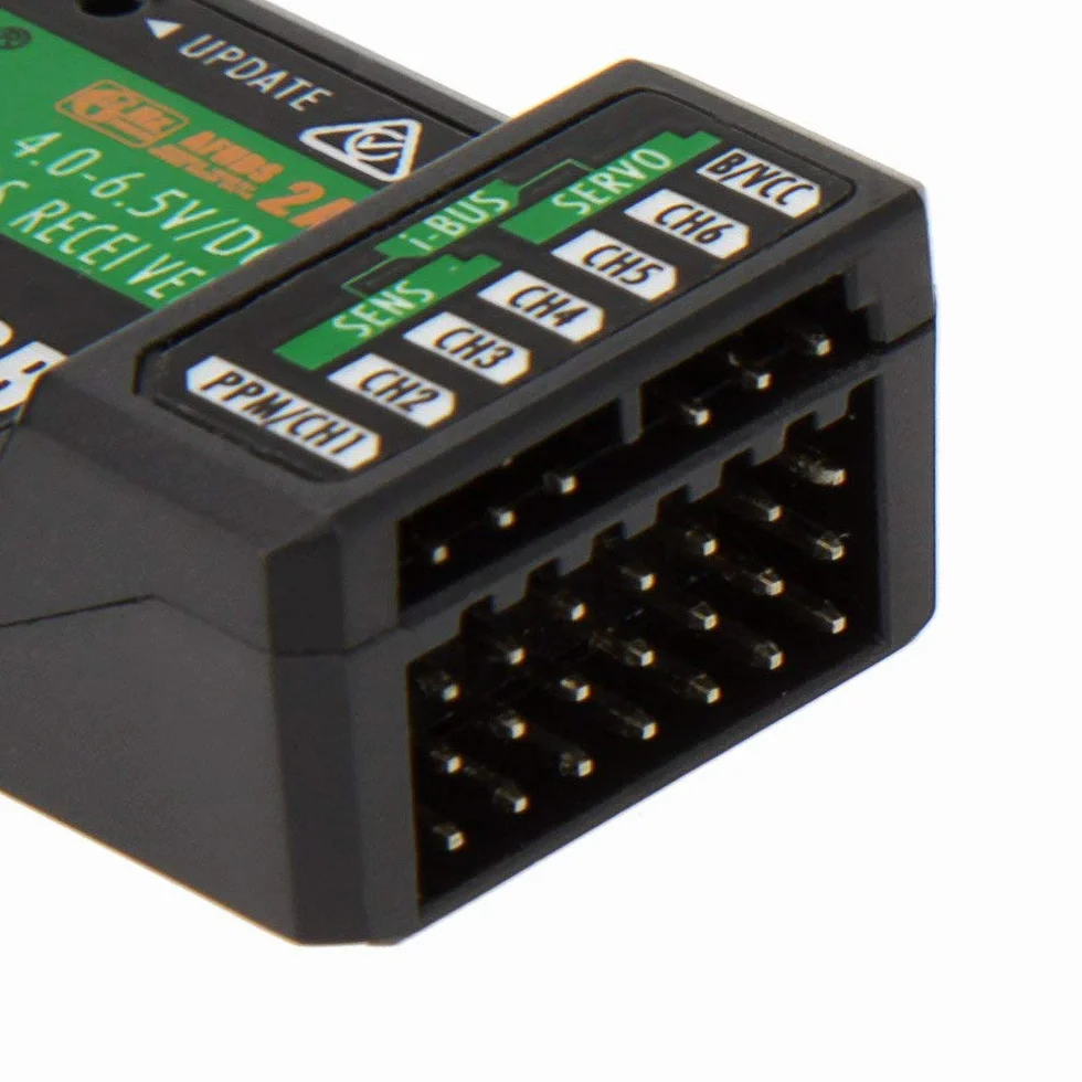 Flysky FS-iA6B ricevitore 6 canali con trasmettitore i4 i6 i10 i10 compatibile iBus 2.4G