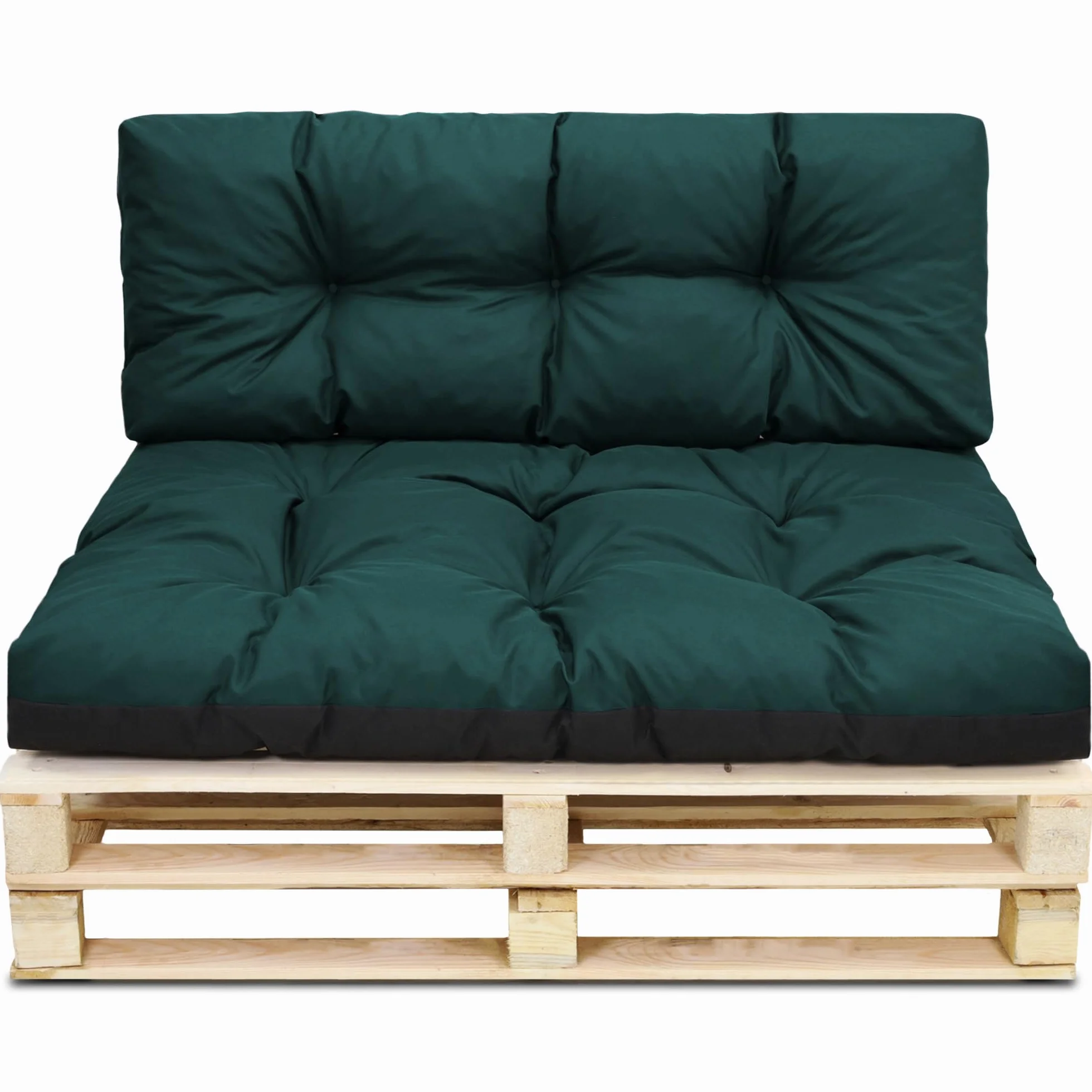 Cuscini per pallet esterno 120x80 cm Verde