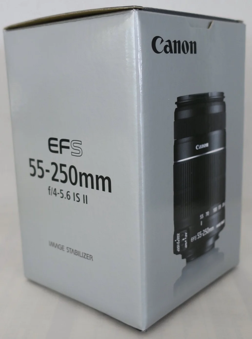 Canon EF-S 55-250mm f/4-5.6 IS II Teleobiettivo Zoom Nero Ricondizionato