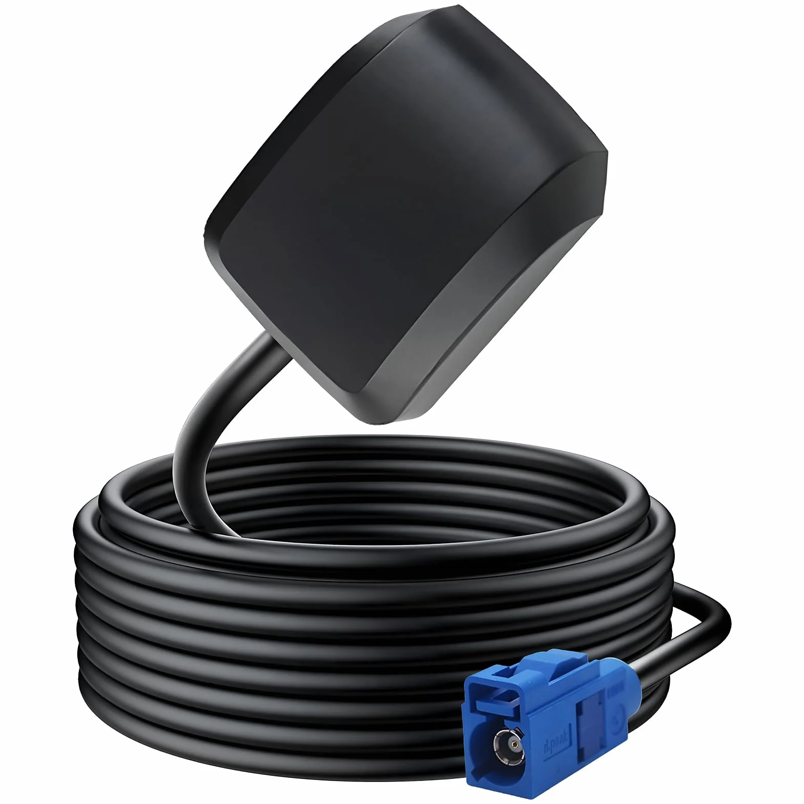 Antenna GPS attiva Fakra C blu cavo 3 m per navigazione veicoli camion barca