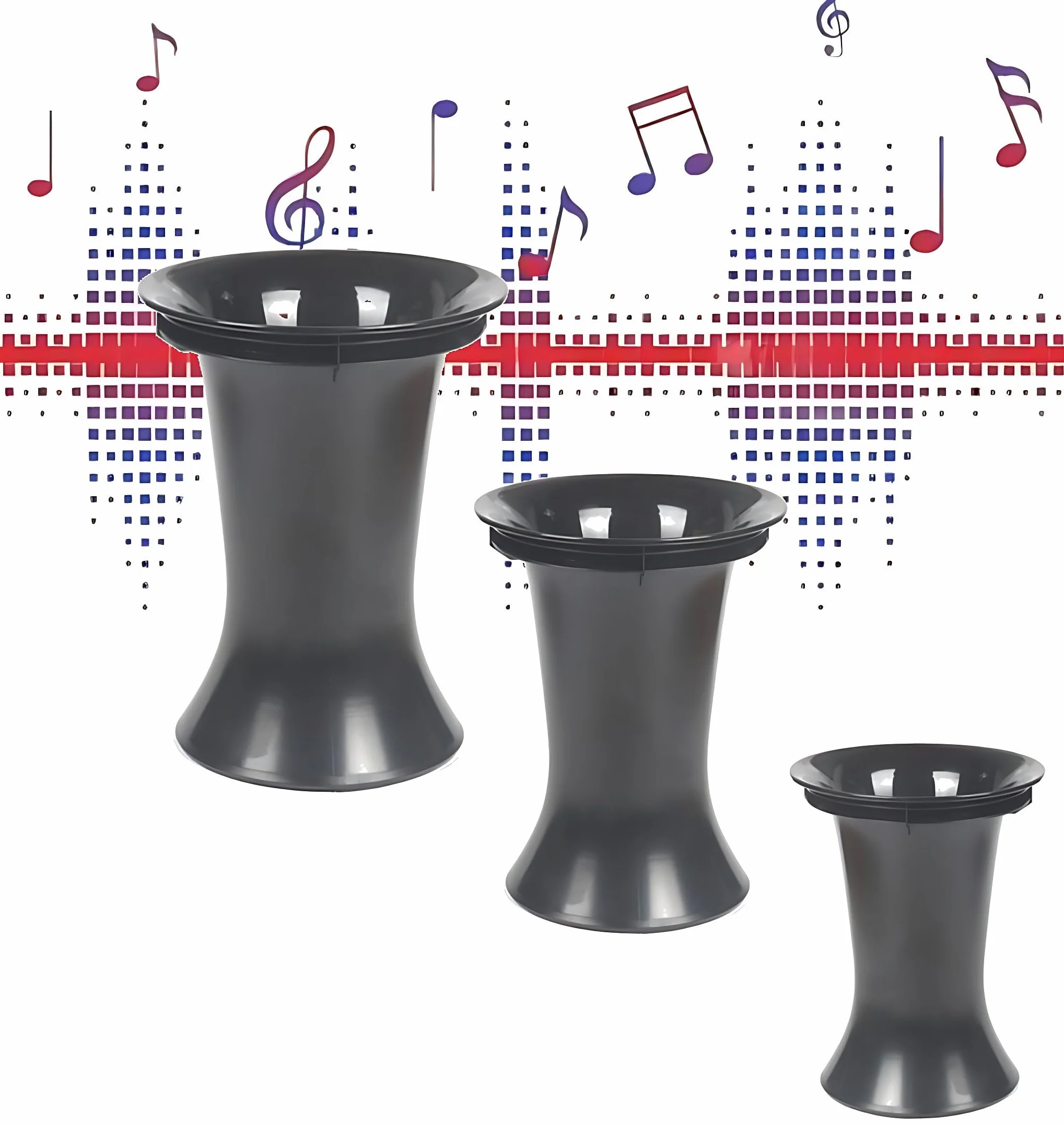 Tubi per porta altoparlante ABS 100 mm x 160 mm per subwoofer bass reflex auto DJ HiFi