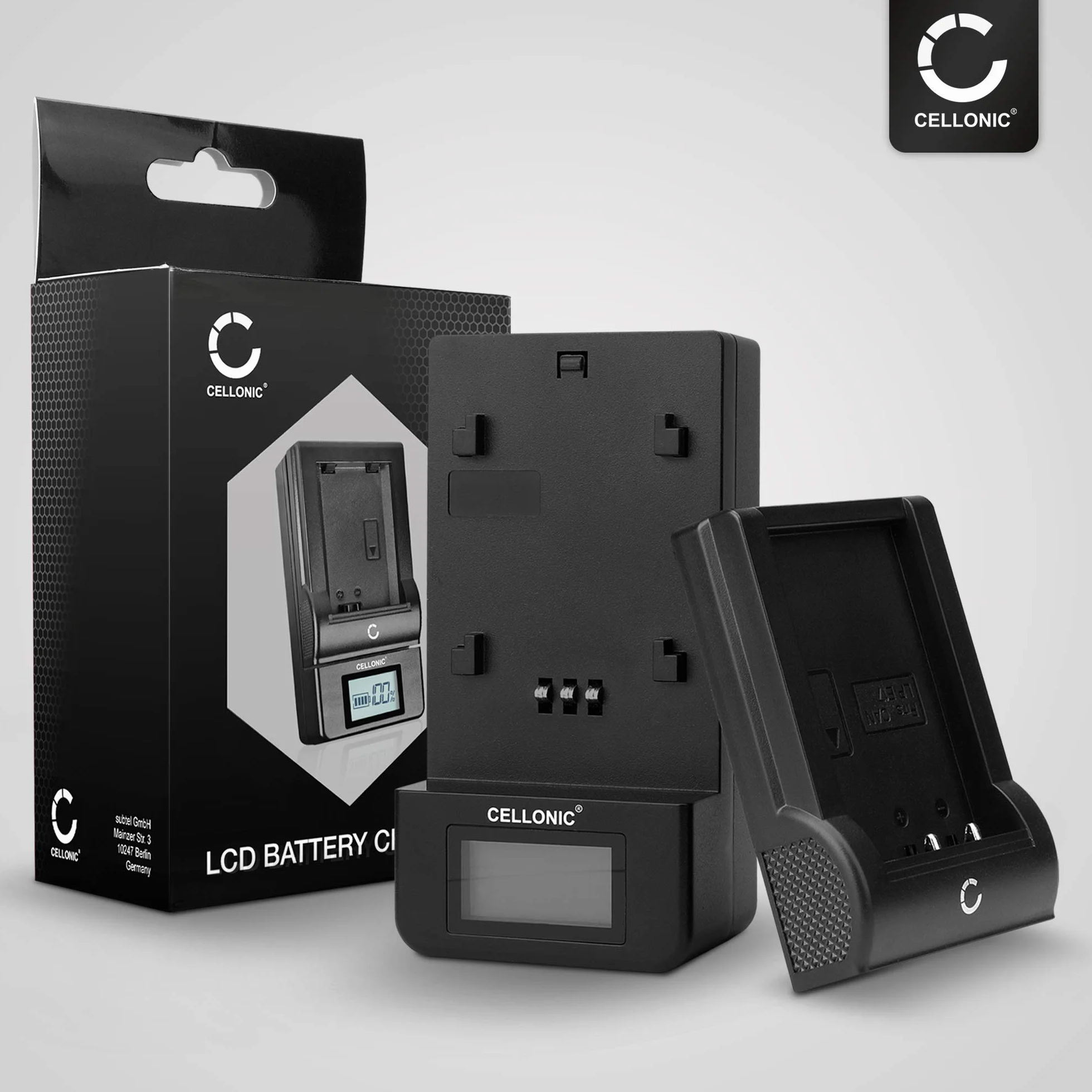 CELLONIC Caricabatteria Veloce compatibile Garmin Alpha 100 Montana 600 610 680 680t 650 650t Monterra Caricatore Batteria Cavo di Ricarica Alimentatore