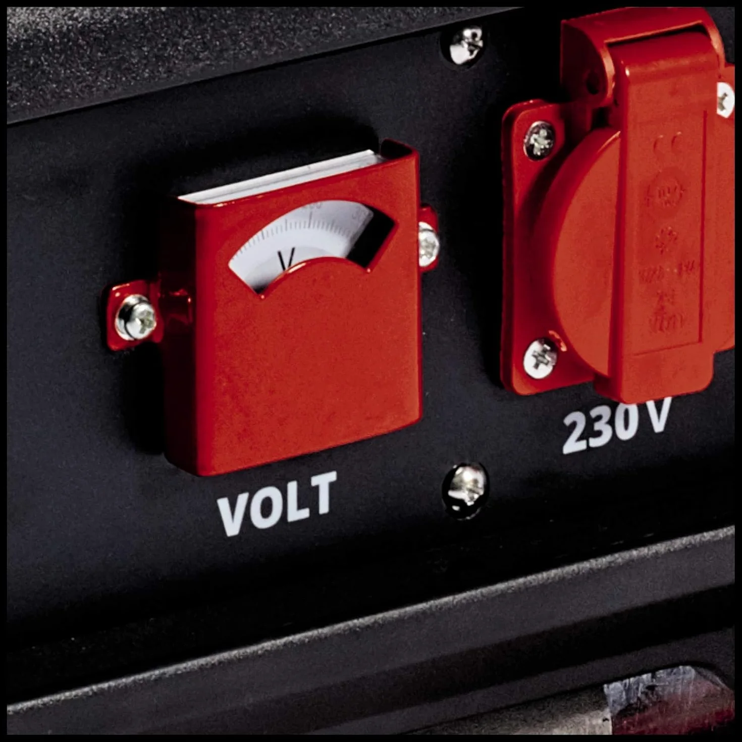 Einhell TC-PG 35/E5 Generatore di corrente a benzina ((benzina, motore 4 tempi, max 3100 W, motore a 4 tempi a basse emissioni, 2 prese da 230 V, funzione AVR)