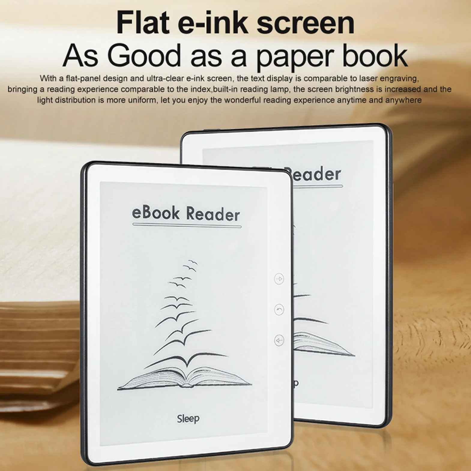 Lettore E, Lettore di Libri Elettronici Touch Screen 5,76 Pollici per Android 8.1, 1 GB 16 GB