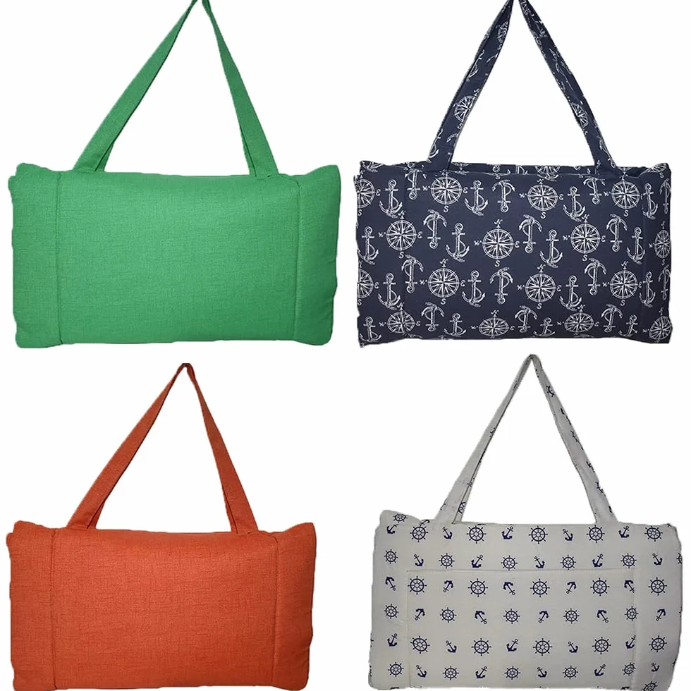 cosedacasa Borsa Cuscino poggiatesta Imbottito stuoia Ricambio per Lettino Sdraio Spiaggia Mare materassino Piscina cm 135x58-arancio