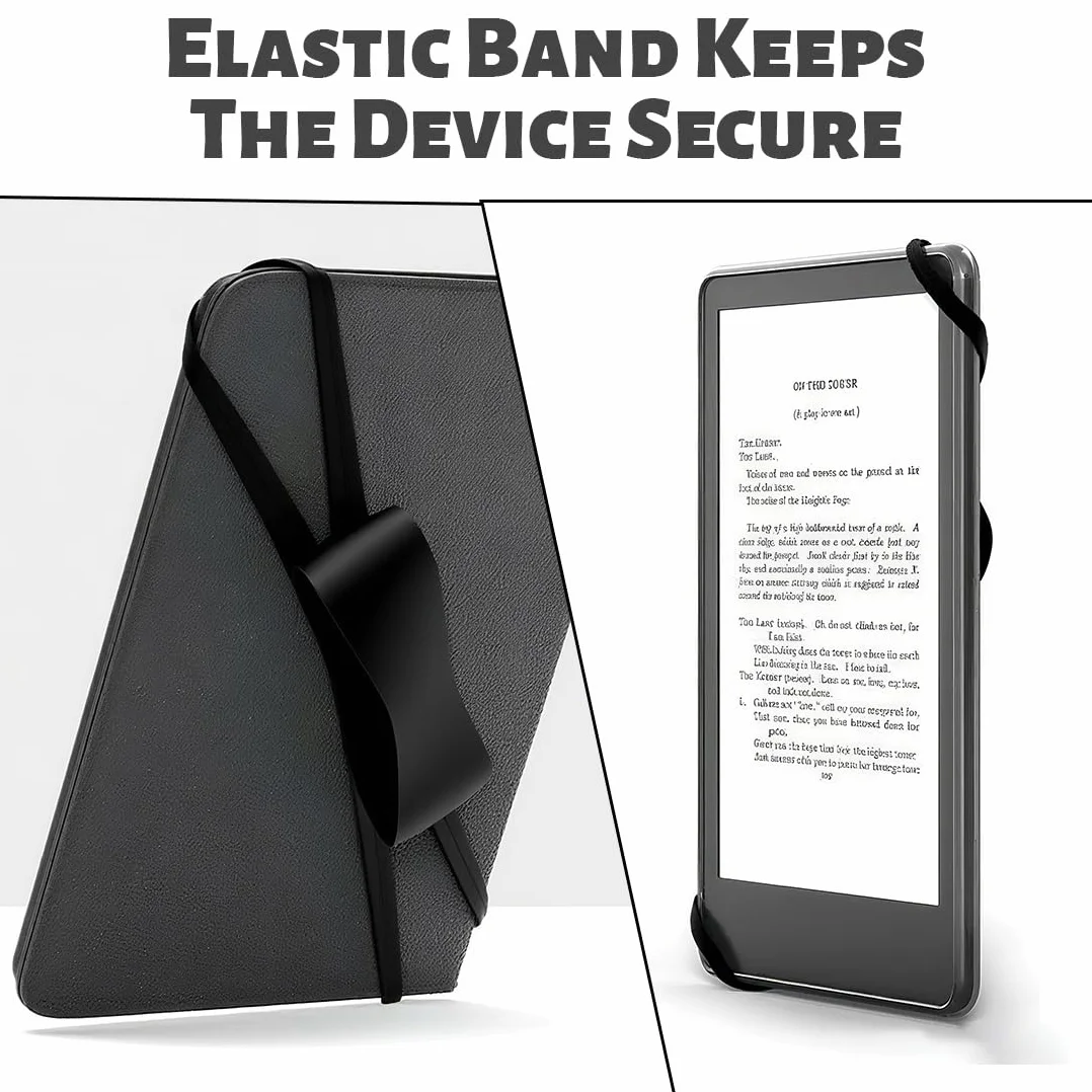 Supporto Universale Antiscivolo per Lettura a Letto in Silicone per 6-8" Kindle eReaders Fire Tablet, Verde