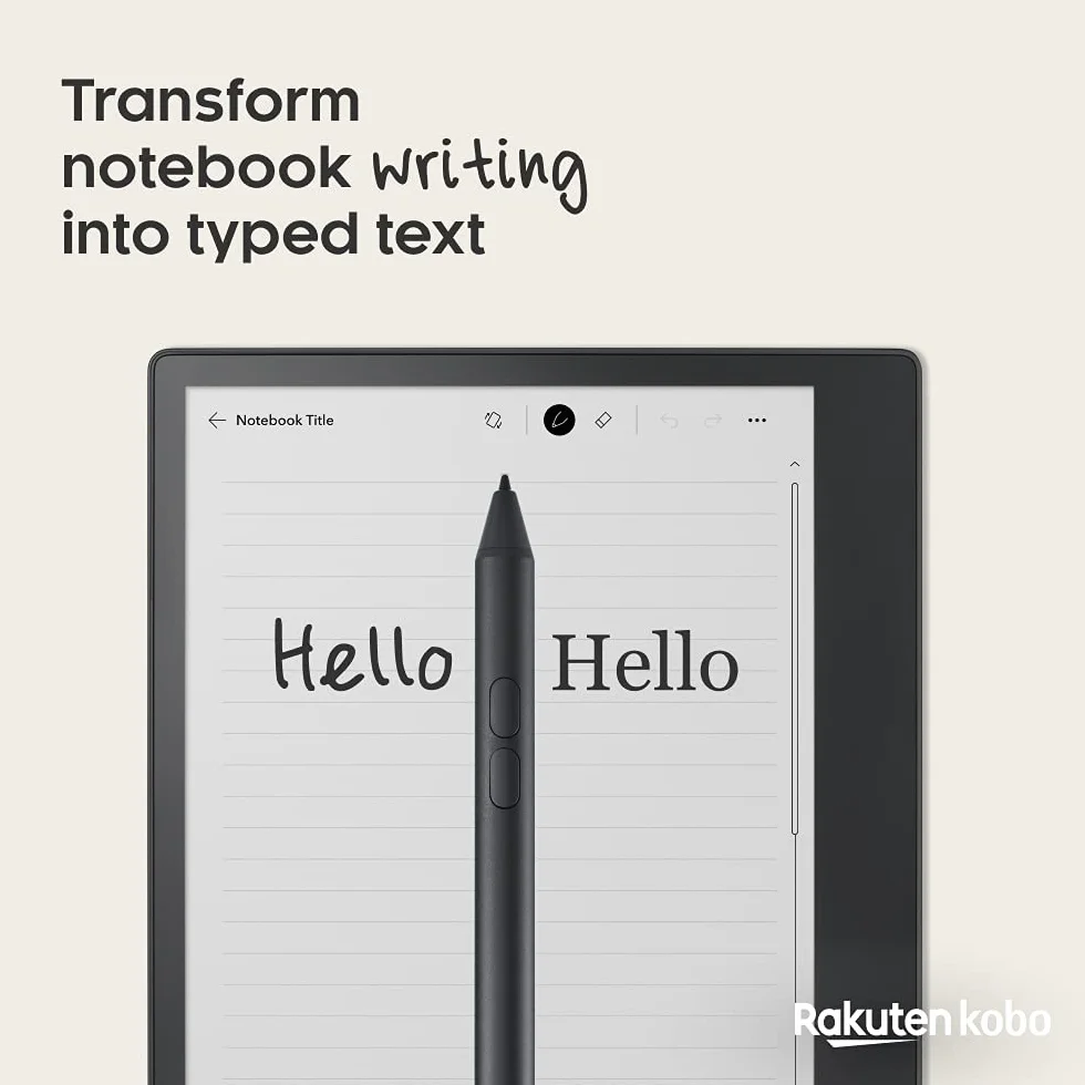 Kobo Elipsa eReader 10,3" Touchscreen antiriflesso