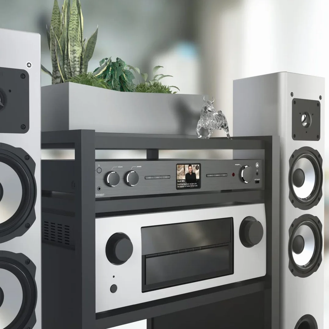 Hama Sintonizzatore HiFi DIT2006BT con radio Internet, DAB/DAB+, Bluetooth