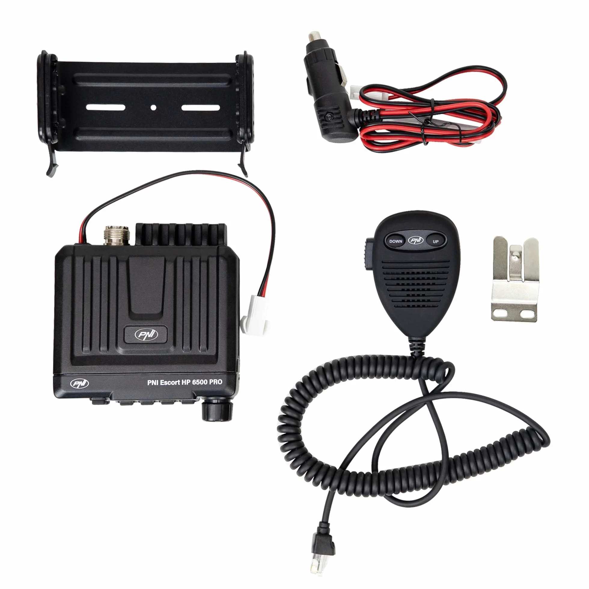 Radio CB PNI Escort HP 6500 PRO Multi-Standard VOX NRC 4W AM-FM 12V SQ ASQ