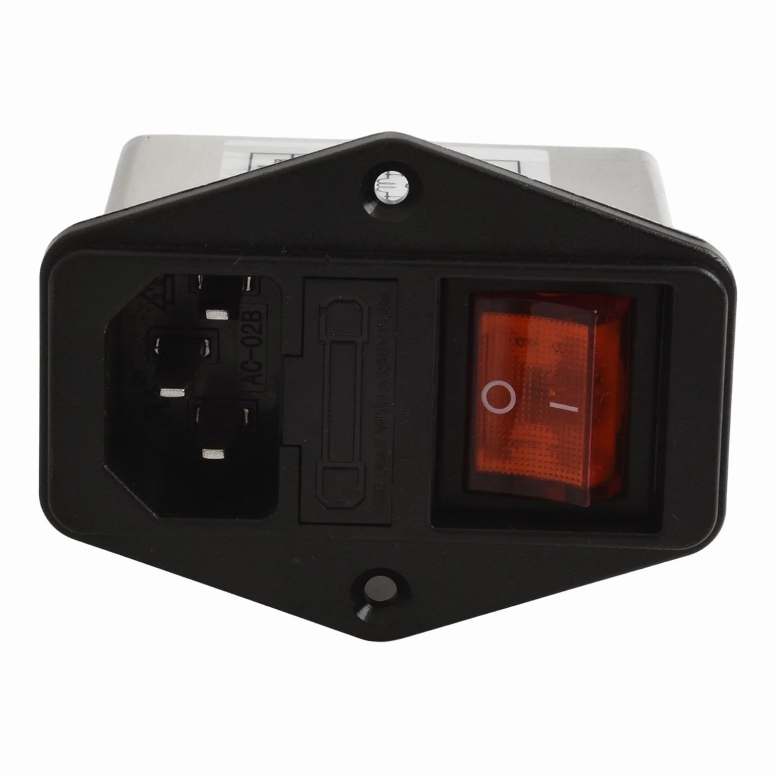 Filtro di rete EMI CW2C-10A-T presa IEC 3A/6A/10A alloggiamento metallo interruttore sicurezza illuminazione industriale