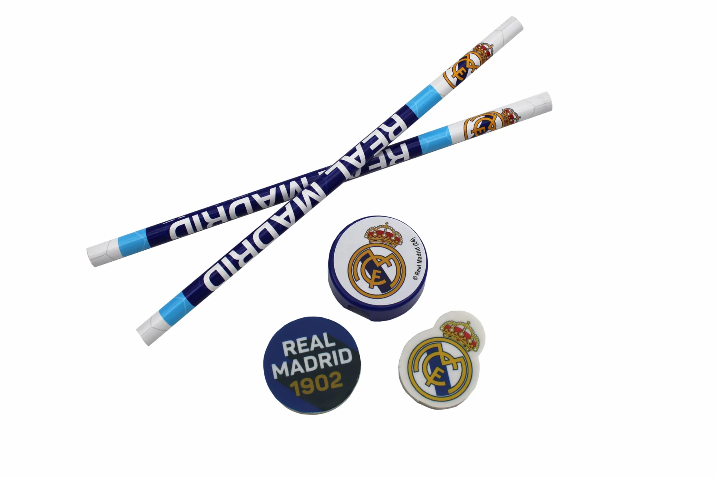 Marchi CyP Real Madrid zestaw artykułów piśmienniczych biały