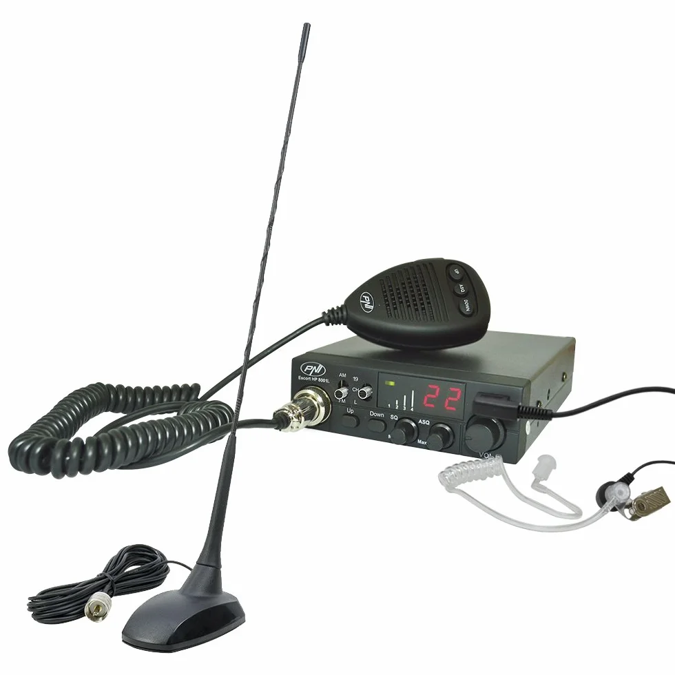 Stacja radiowa CBI ESCORT CB 8001L ASQ CB PNI Extra 48 z magnesem
