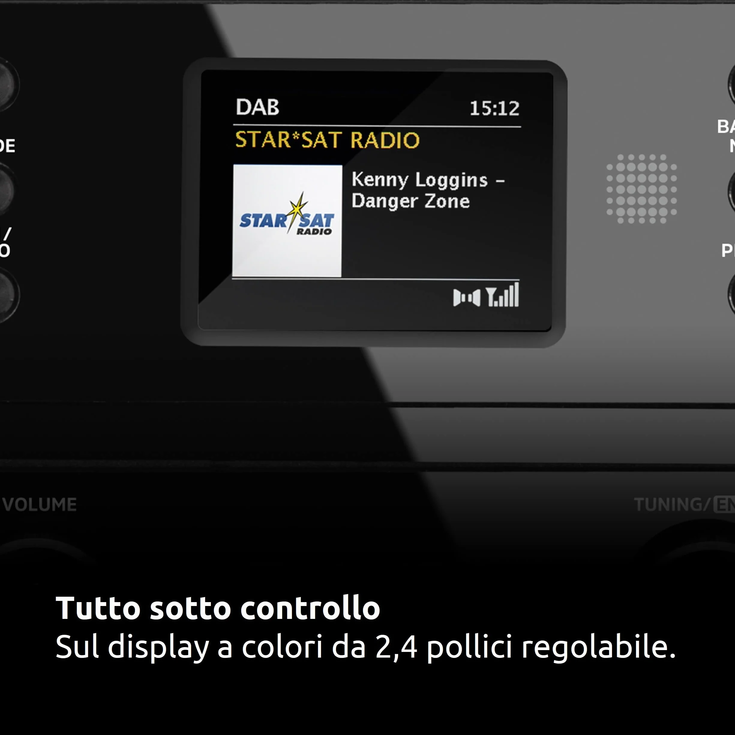 TechniSat DIGITRADIO 371 CD IR Internetradio Stereo DAB+ VHF CD WLAN Bluetooth 10 W nero