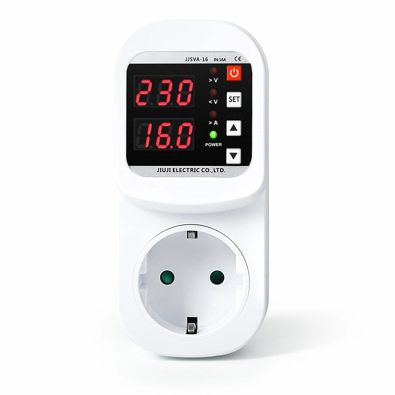 DEWIN Stabilizzatore di Tensione 220V 16A Protezione Sovratensione Sottotensione Sovracorrente